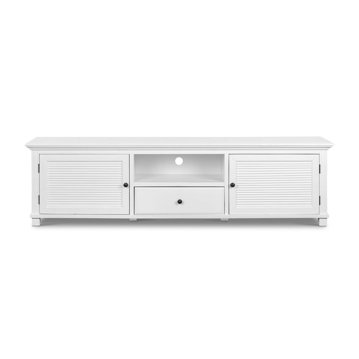 West Beach Hamptons Media Unit White Large
