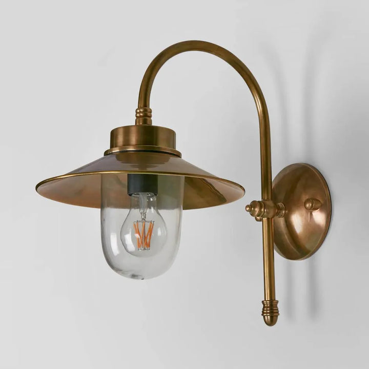 Legacy Outdoor Wall Light Antique Brass