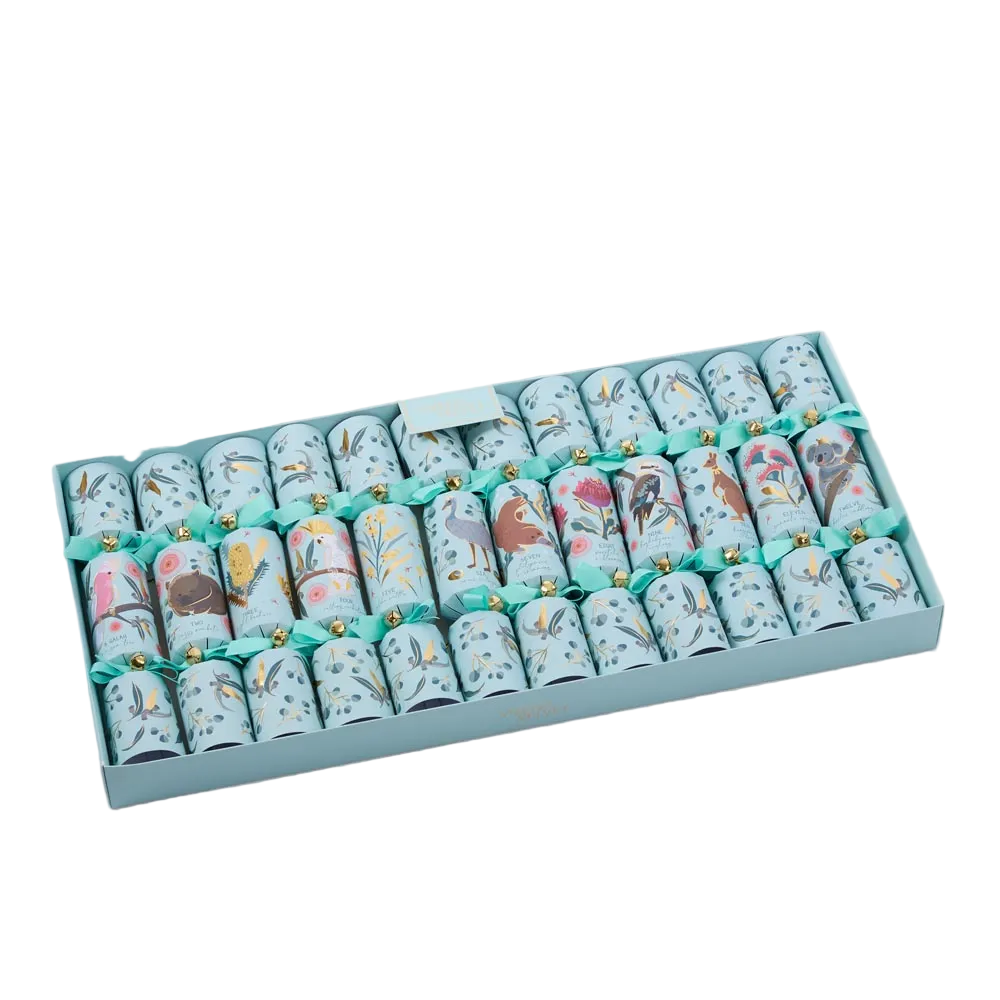 12 Days Of Christmas Crackers Australiana