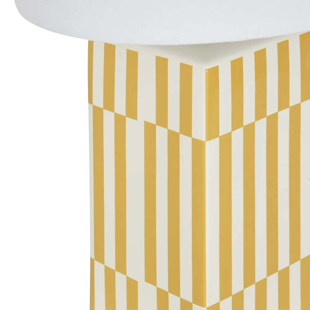 Parlour Yellow Table Lamp & Shade