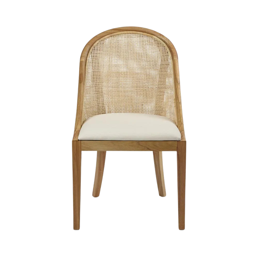 Beau Dining Chair Natural Whitewash