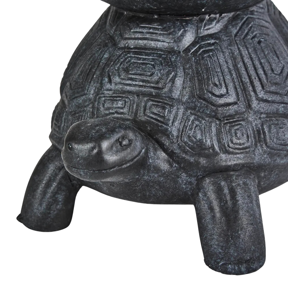 Terry Turtle Planter Black Large