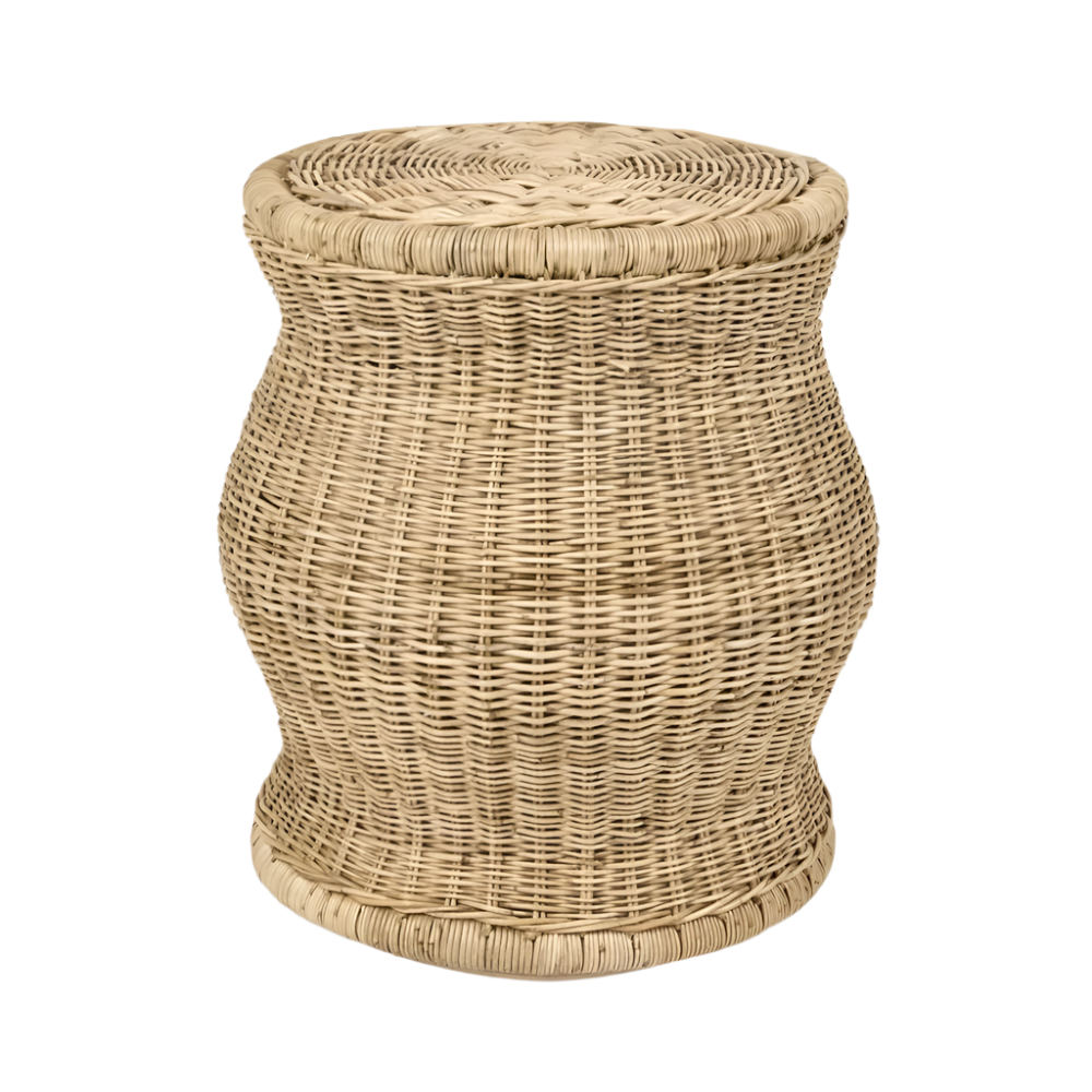 Long Island Rattan Side Table