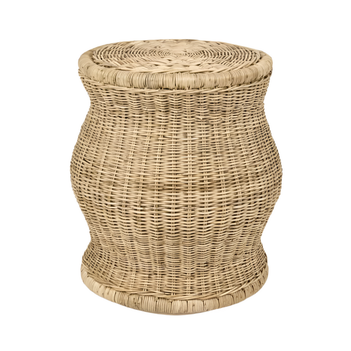 Long Island Rattan Side Table