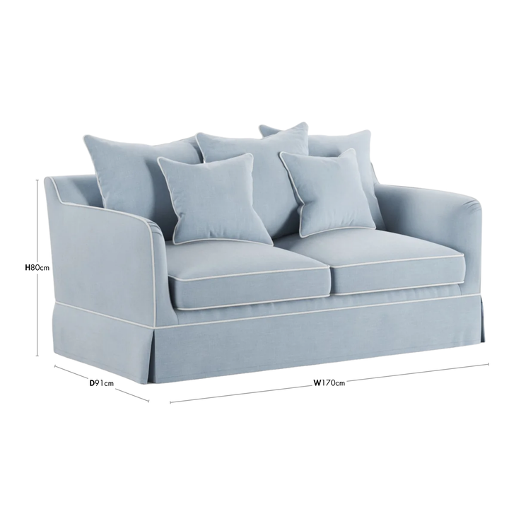 Noosa Hamptons 2 Seat Sofa Bed