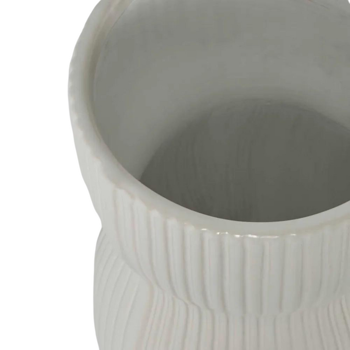 Austin Vase White  Medium