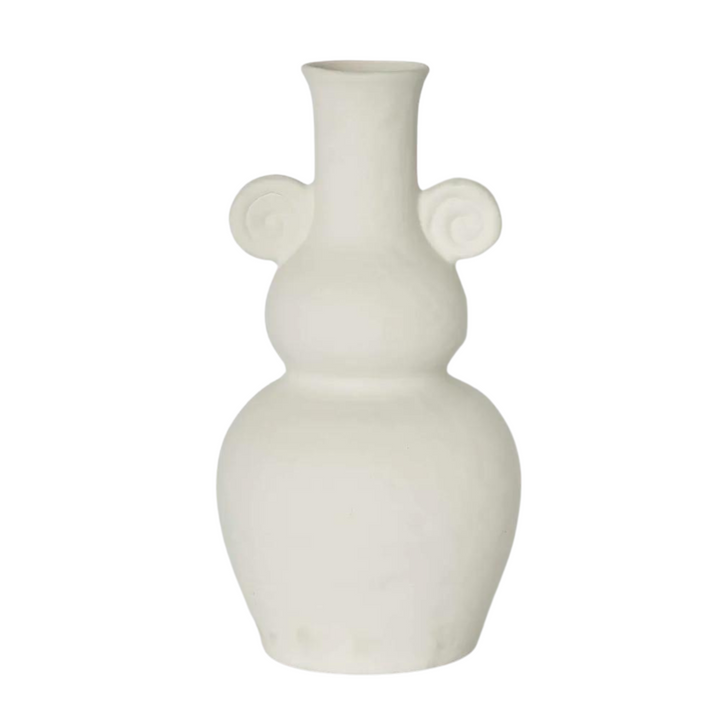 Cleo Vase White Large