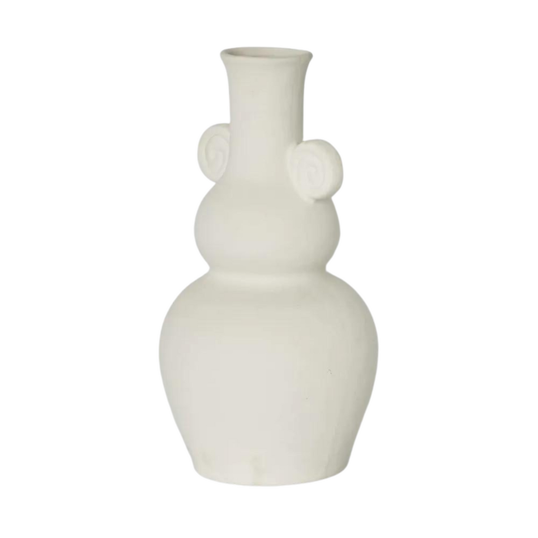 Cleo Vase White Large