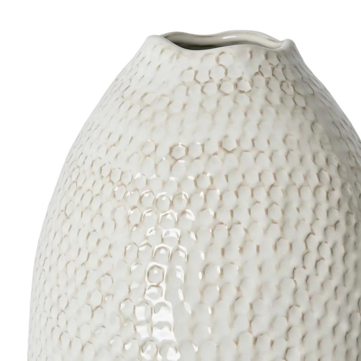 Jaylen Tall Vase Cream