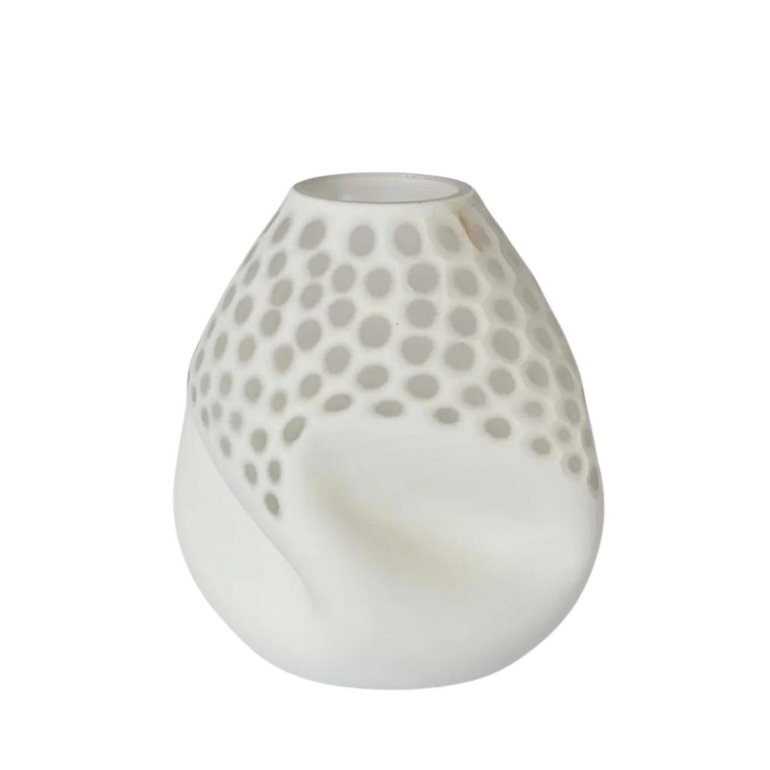 Lowen Vase Round White