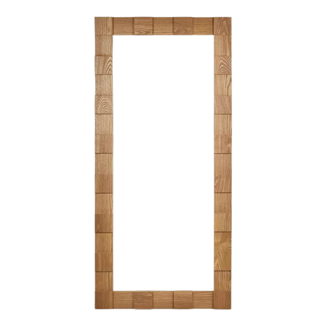 Monument Floor Mirror Oak