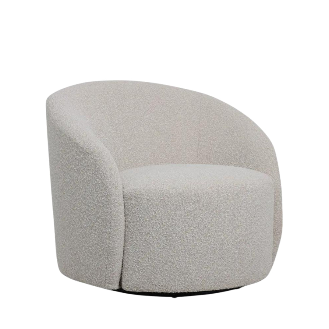 Sierra Swivel Chair Boucle