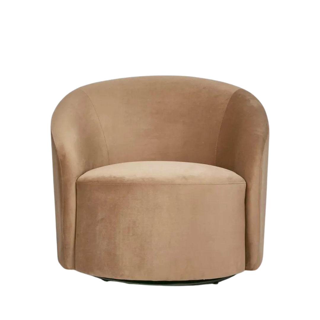 Sierra Swivel Chair Toffee