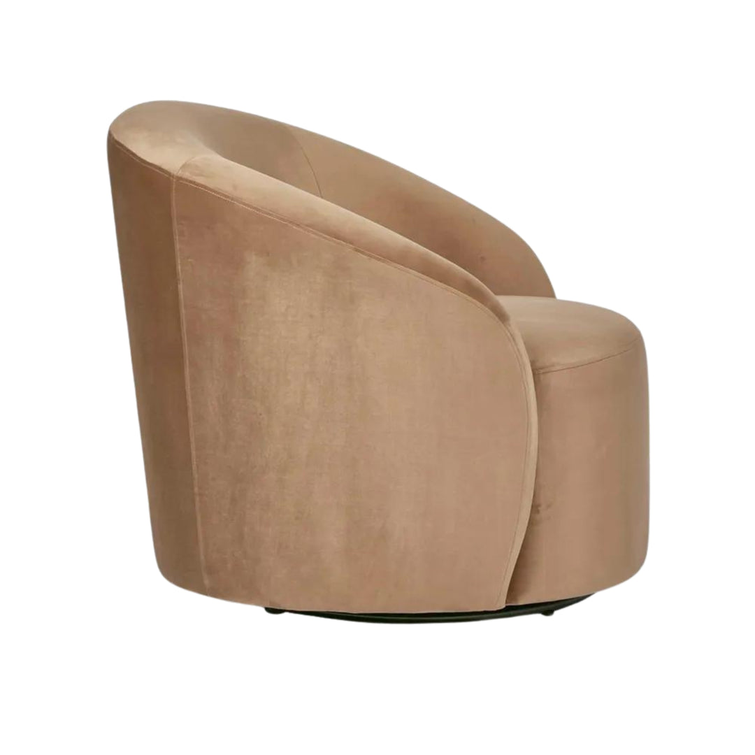 Sierra Swivel Chair Toffee