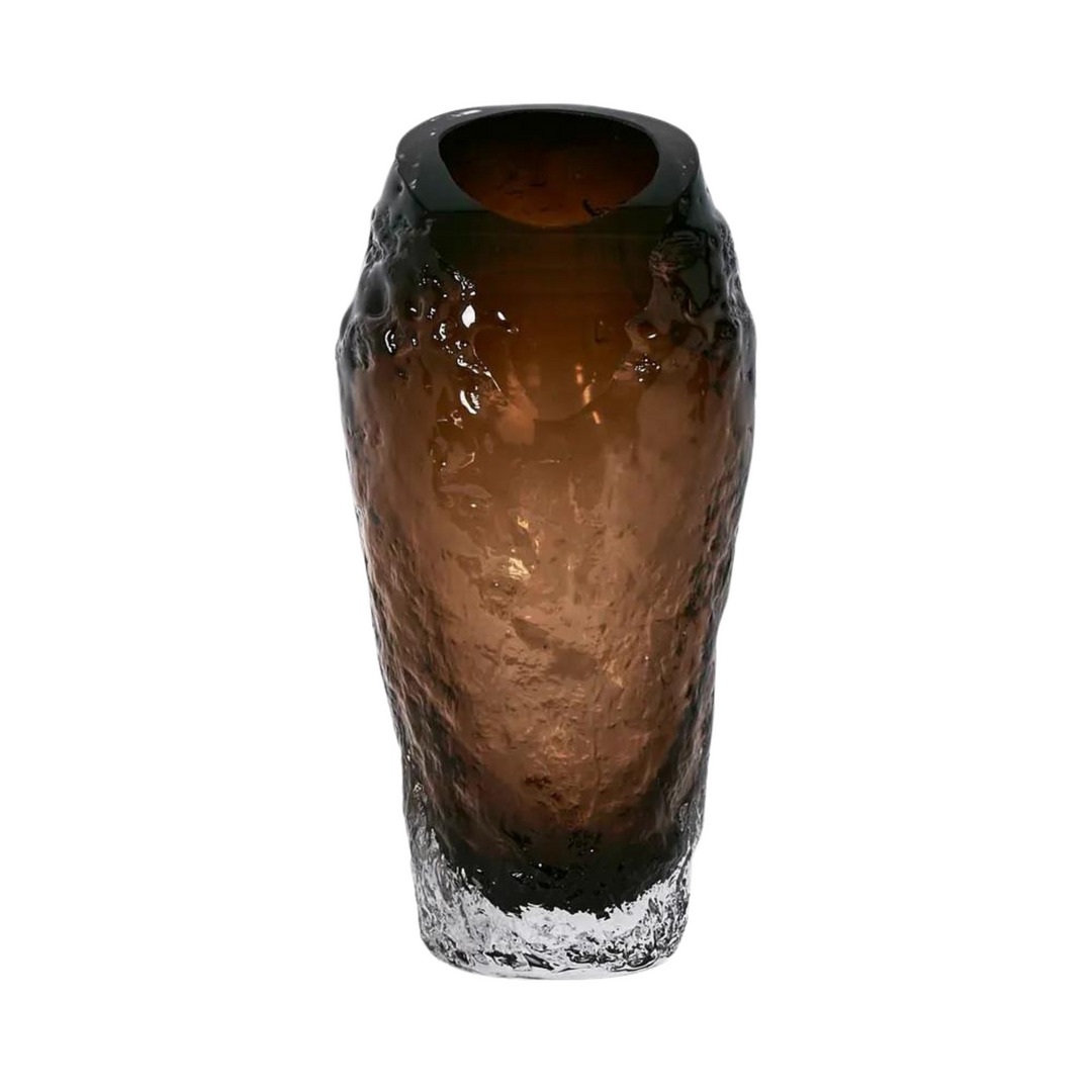 Rook Vase Large Amber