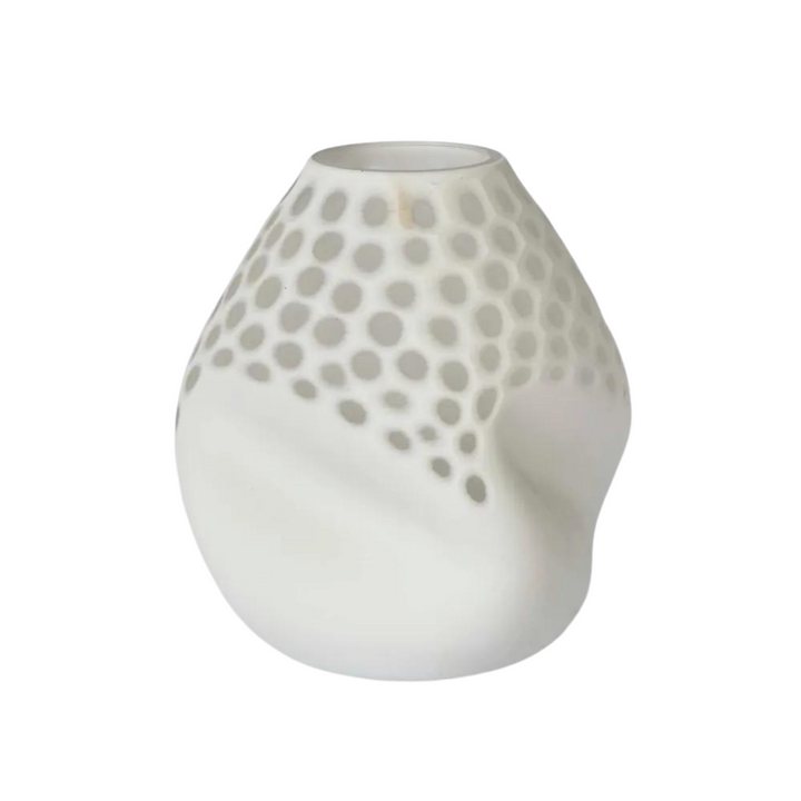 Lowen Vase Round White