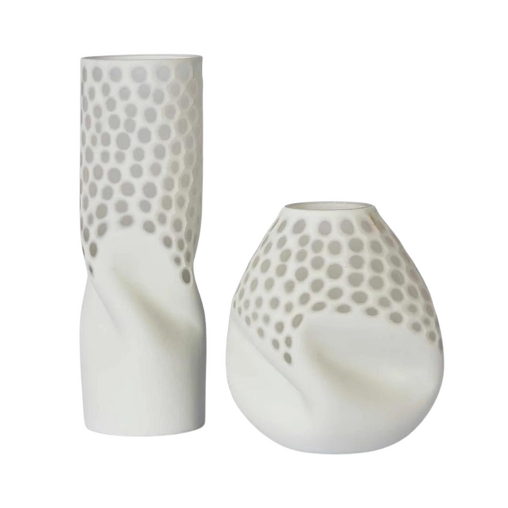 Lowen Vase Round White