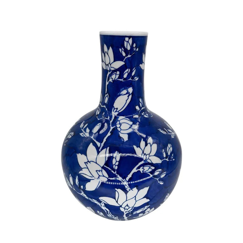 Olive Watercolour Porcelain Round Vase