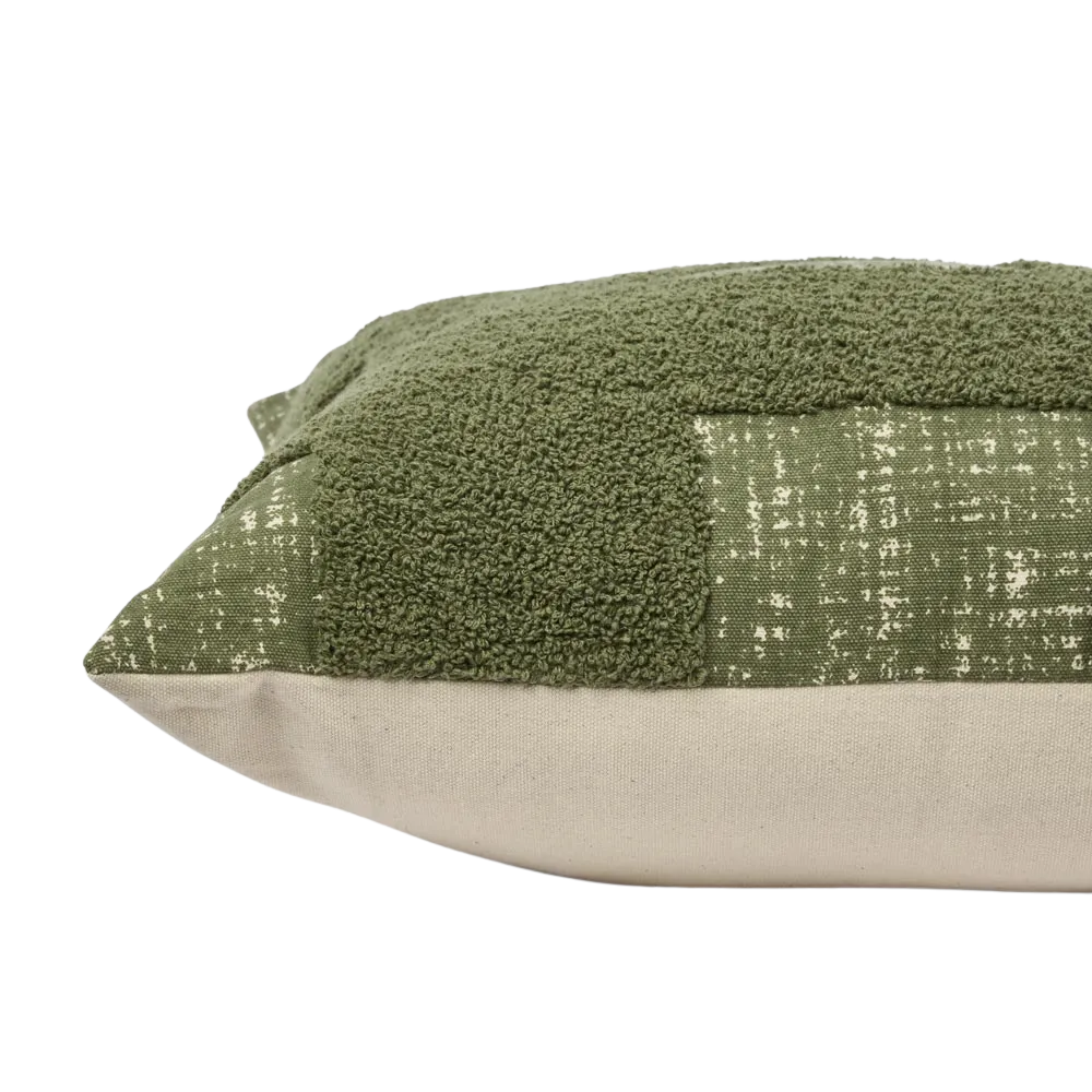 Norton 50x50cm Cushion Olive