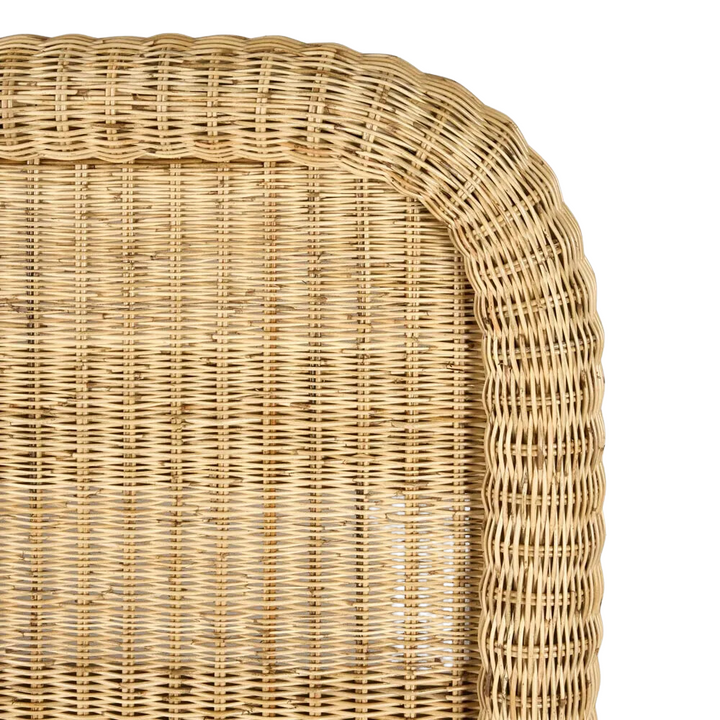 Long Island Queen Rattan Bedhead