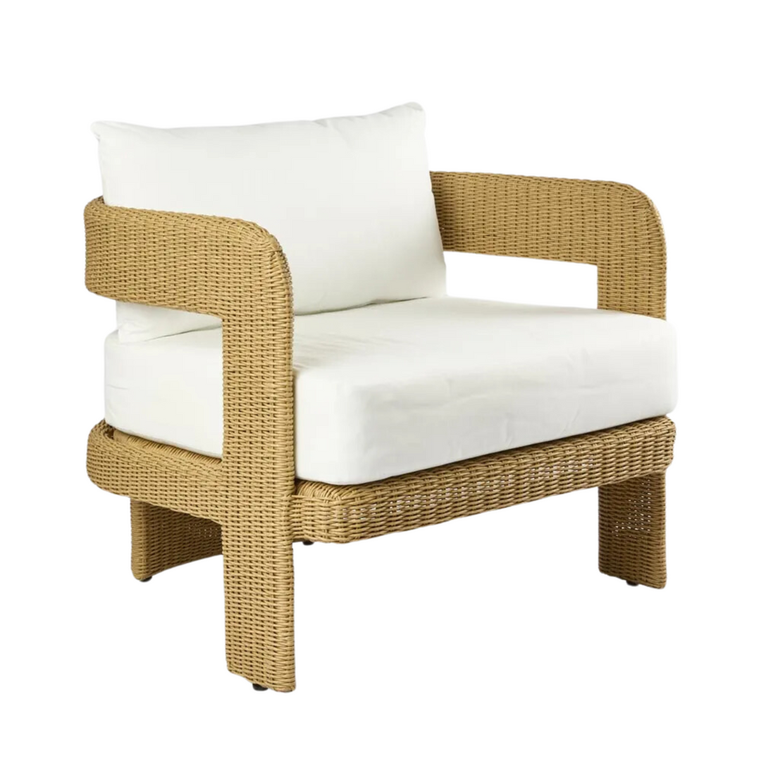 Cassius Outdoor Occasional Chair Natural