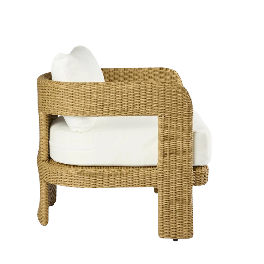 Cassius Outdoor Occasional Chair Natural