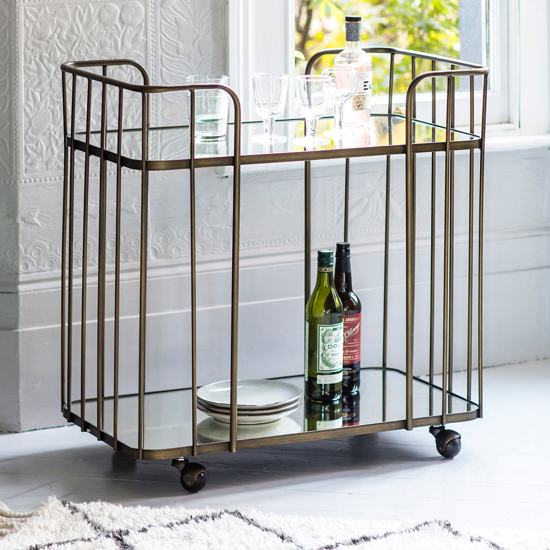 Verna Drinks Trolley Bronze