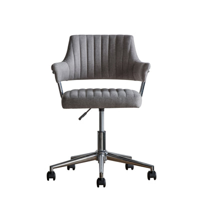 Bennett Swivel Chair Grey