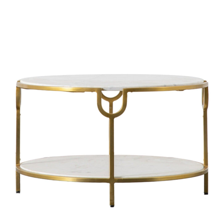 Weston Coffee Table White Marble