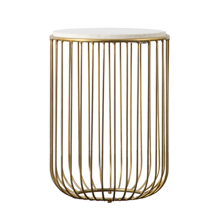 Riley Side Table Gold