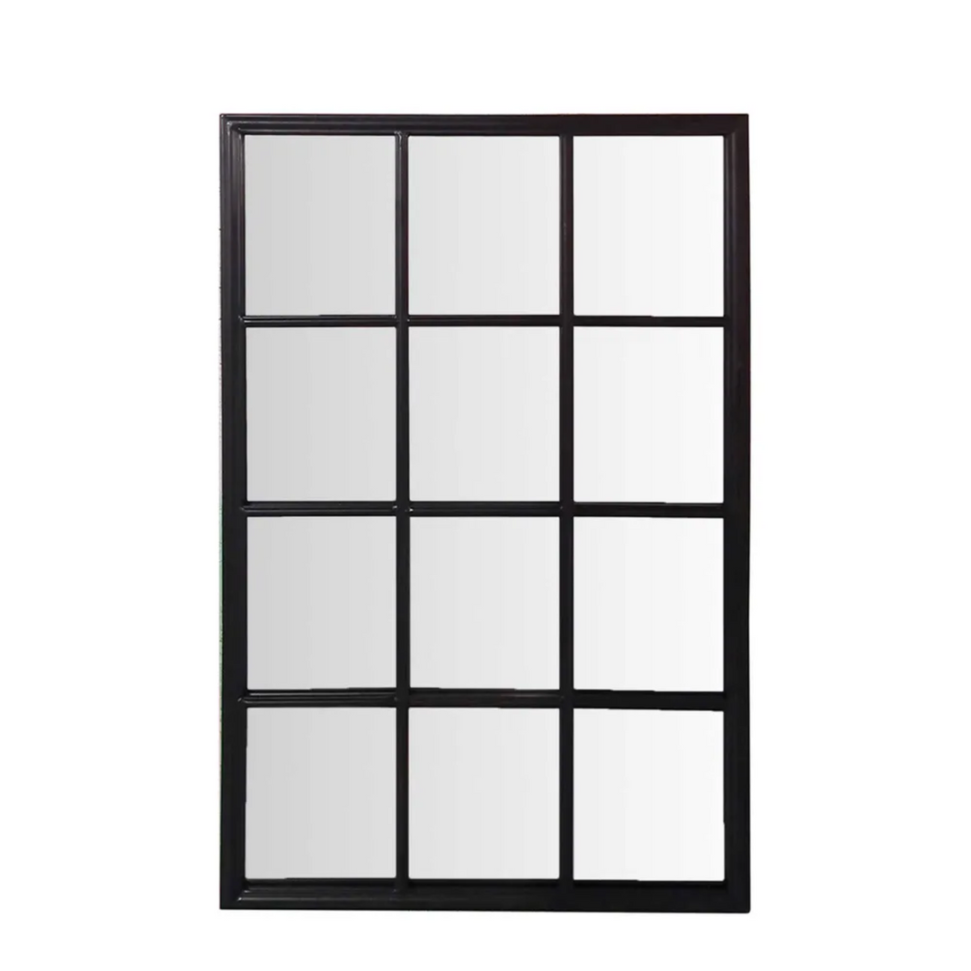 Colmar Rectangle Outdoor Mirror Black