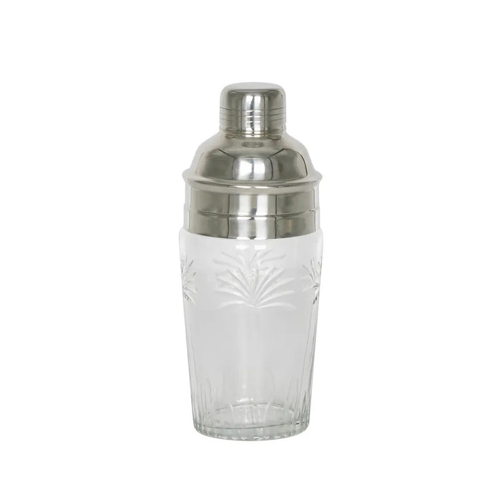 Palm Glass Cocktail Shaker