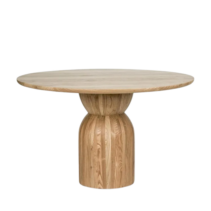 OLIVE DINING TABLE ROUND 120 NATURAL