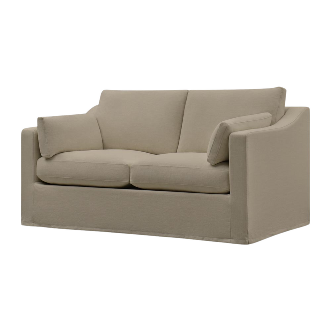 Clovelly Hamptons 2 Seat Sofa Natural