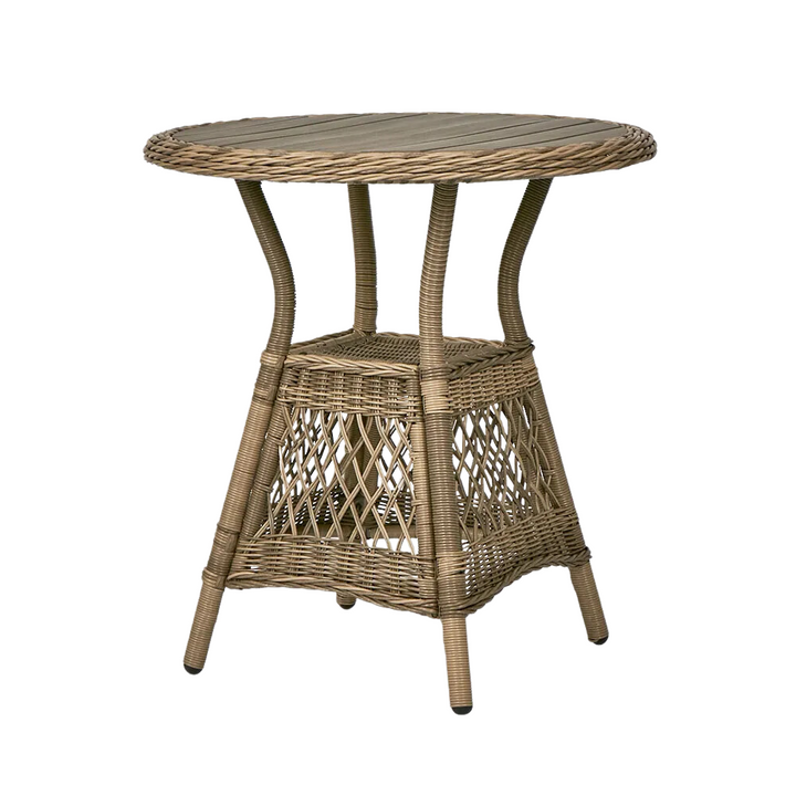 Marco Aluminium Synthetic Wicker Table Natural -Outdoor