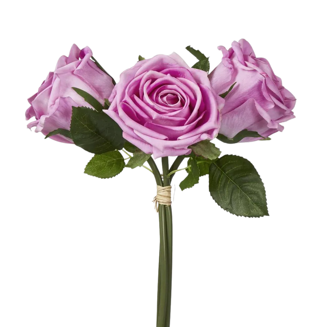 Willow Rose Bunch 29cm Mauve