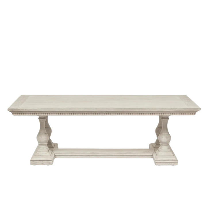 Ville Oak Coffee Table White