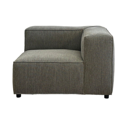 Barcelona 1-Seater W/arm Grey Right