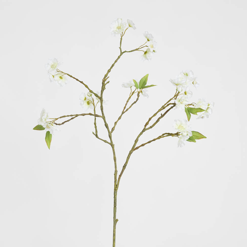 Blossom Spray 78cm White