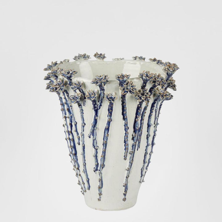 Jardin Vase Medium Blue