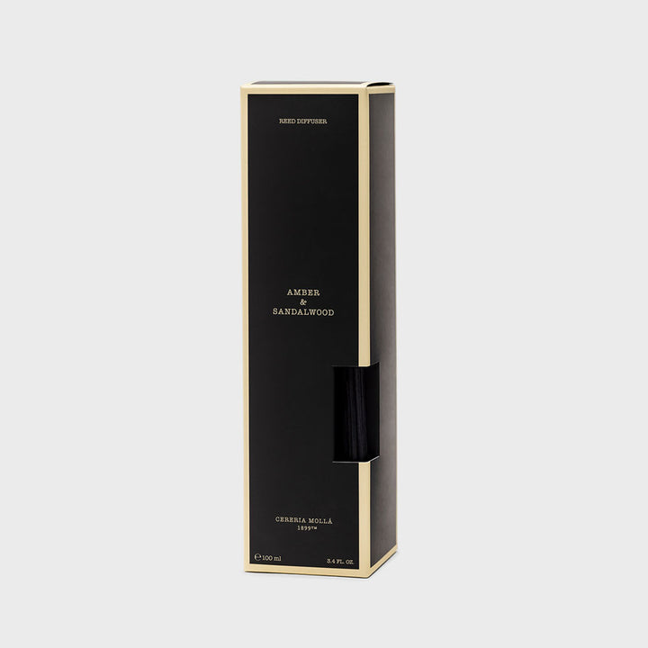 Amber & Sandalwood Premium Reed Diffuser 100ml