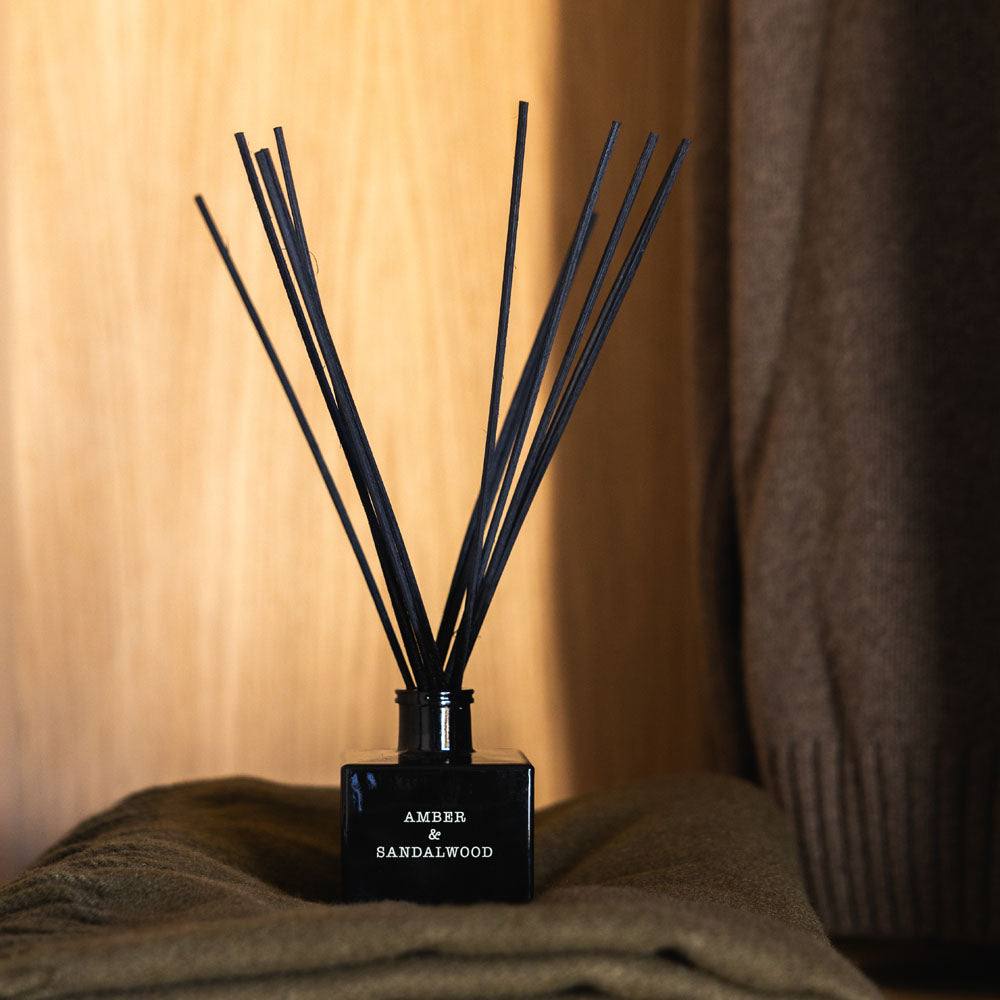 Amber & Sandalwood Premium Reed Diffuser 100ml