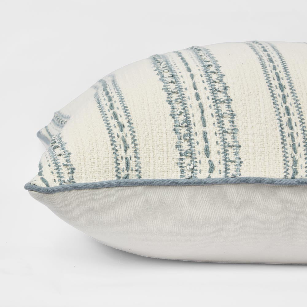 Bluebell Cushion Cover Only 50x50cm Natural/Blue