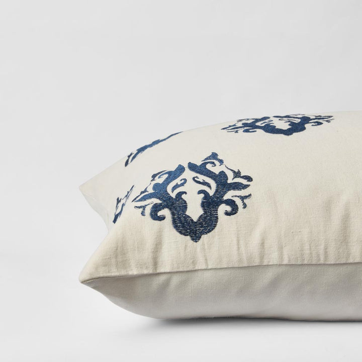 Bluebird Cushion Cover Only 40x60cm Blue/White