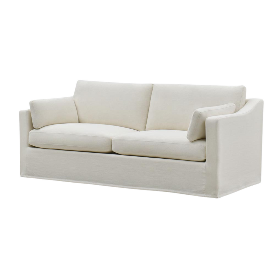 Clovelly Hamptons 3 Seat Sofa Ivory