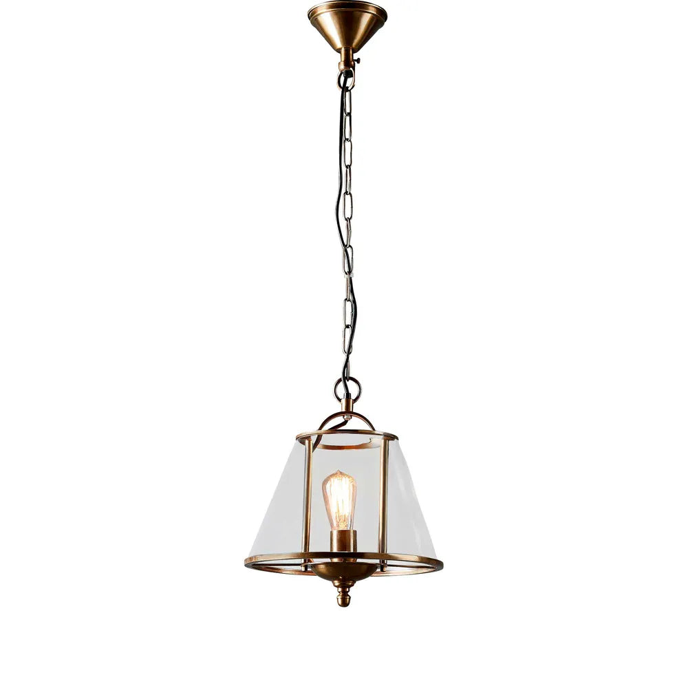 Cotton Tree Ceiling Pendant Antqiue Brass