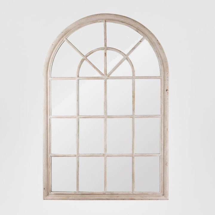 Hamptons Arched Mirror 1x1.5m Grey