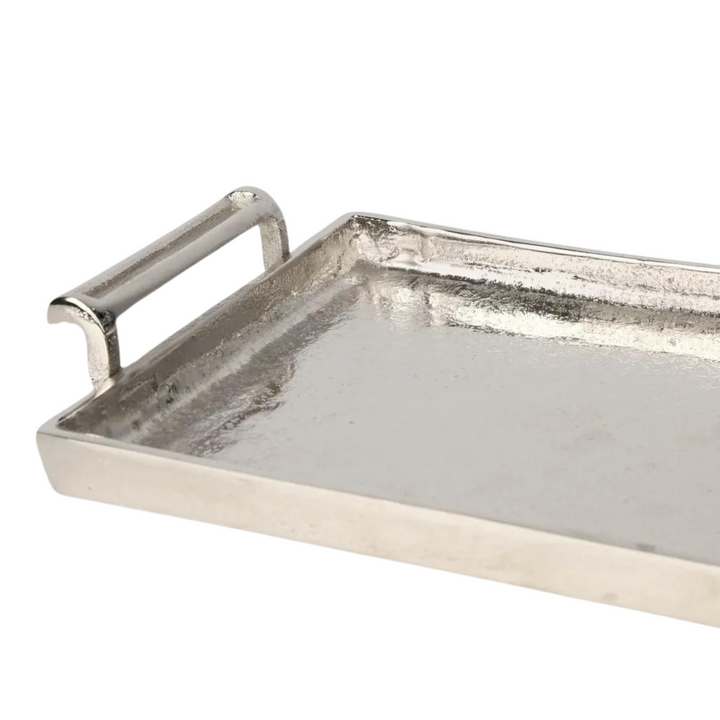 Noyack Rectangle Tray Silver Large