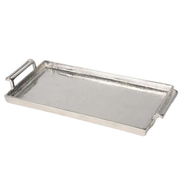 Noyack Rectangle Tray Silver Large