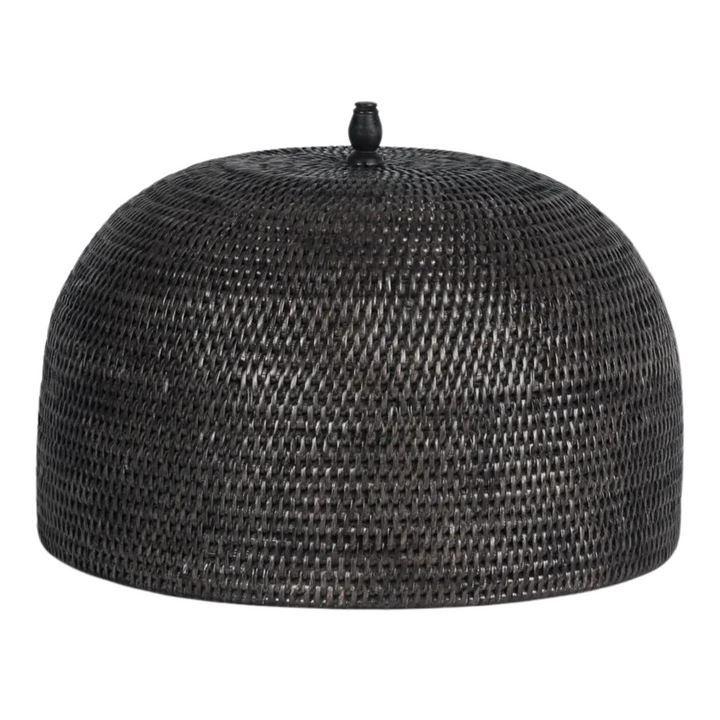 Paume Rattan Food Cover Black